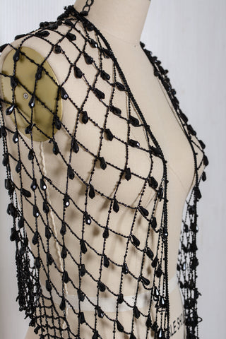Beaded Crochet Shawl