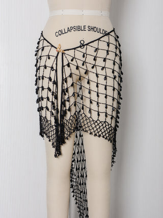 Beaded Crochet Shawl