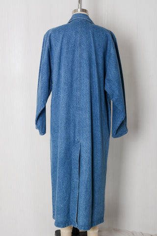 Classic Denim Duster Jacket