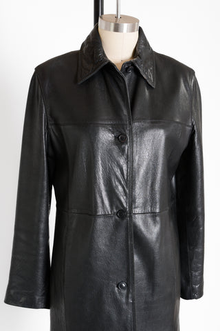 Nicole Miller Black Leather Jacket