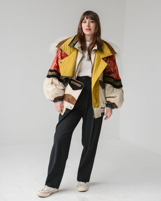 OOAK Quilted Puffer Coat