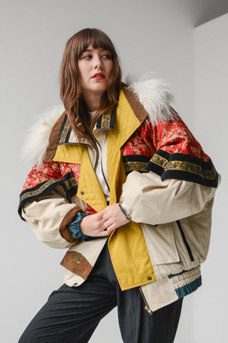 OOAK Quilted Puffer Coat
