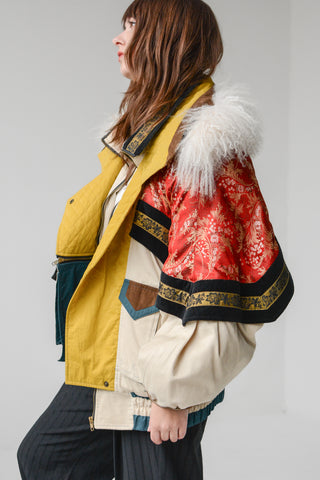 OOAK Quilted Puffer Coat