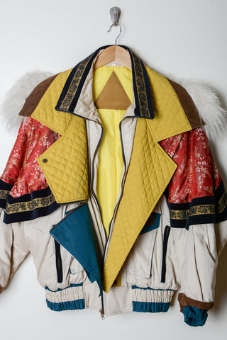OOAK Quilted Puffer Coat