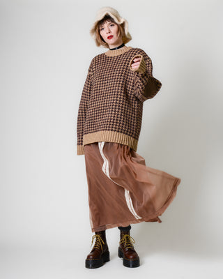 Tommy Hilfiger Houndstooth Wool Sweater