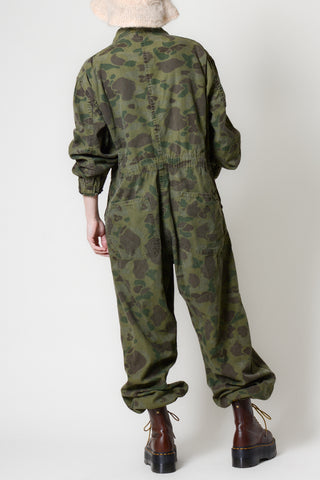 Distressed Army Duck Hunt Camo Coveralls