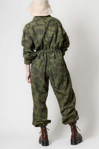 Distressed Army Duck Hunt Camo Coveralls