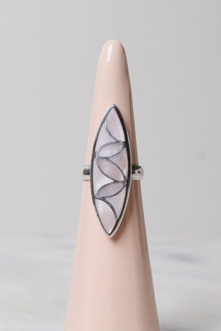 Mother of Pearl Sterling Ring