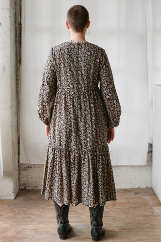 Morton Myles Tiered Floral Dress