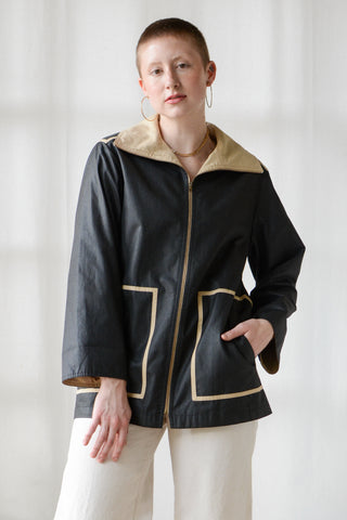 Bonnie Cashin Mod Zip Up Nylon Jacket