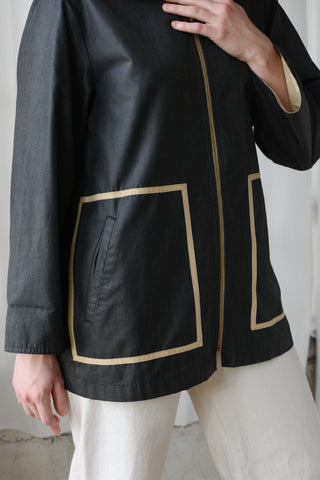 Bonnie Cashin Mod Zip Up Nylon Jacket