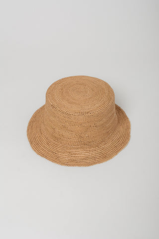 Andean Straw Bucket Hat