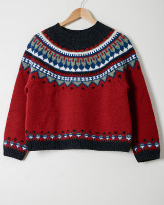 Fair Isle Eddie Bauer Wool Sweater