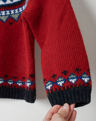 Fair Isle Eddie Bauer Wool Sweater