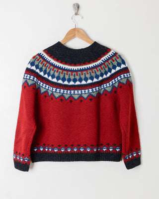 Fair Isle Eddie Bauer Wool Sweater