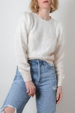 Creamsicle Angora Knit Sweater