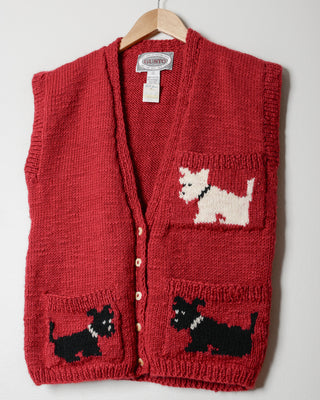 Darling Scottish Terrier Wool Vest