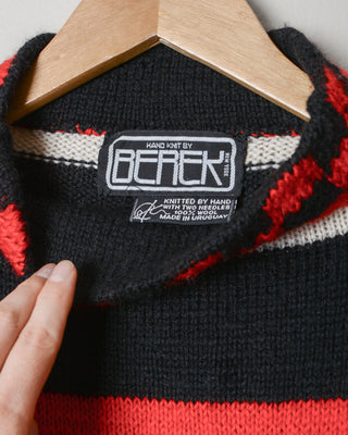 Rare Berek Martini Casino Novelty Wool Sweater