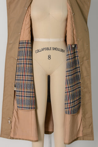 Camel Foxrun Liner Trench Coat