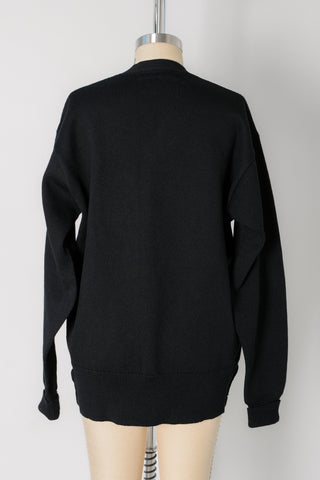 W Letterman Patch Wool Sweater