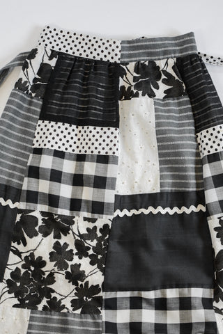 70s Patchwork Quilt Maxi Skirt