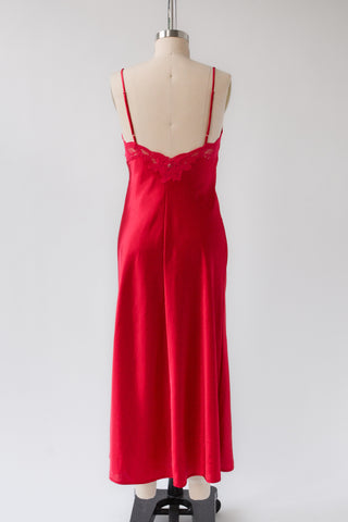Victoria's Secret Ruby Lace Maxi Slip