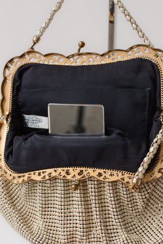 Whiting & Davis Metal Mesh Bag