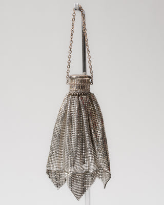 Silver Whiting & Davis Art Deco Handbag