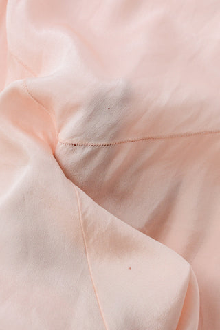 Antique Lace Embroidered Peach Step In Romper
