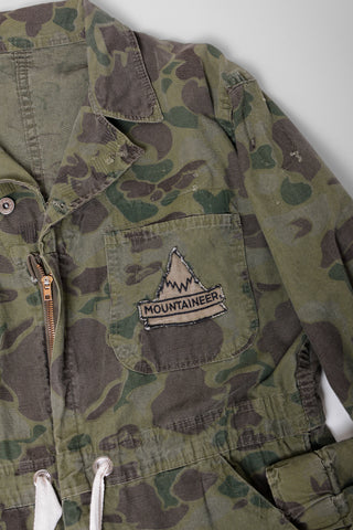 Distressed Army Duck Hunt Camo Coveralls