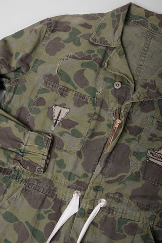 Distressed Army Duck Hunt Camo Coveralls