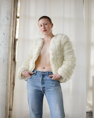 Shaggy Crochet Cloud Sweater