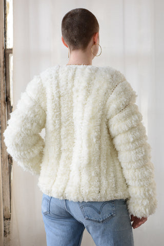 Shaggy Crochet Cloud Sweater