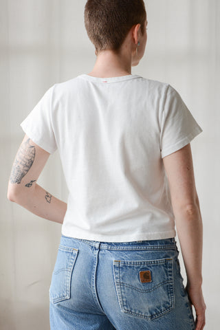 Little Boy Tee in Vintage White