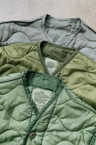 Vintage Olive Military Liner Field Jacket