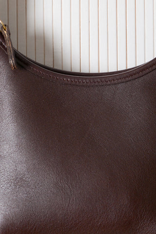 Coach Chocolate Leather Ergo 9020 Shoulder Bag