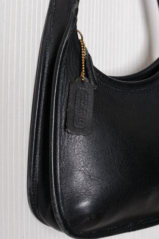 Coach Black Leather Ergo 9020 Shoulder Bag