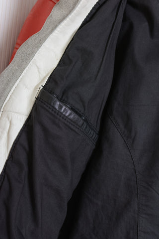 Badass Black Red White Moto Jacket - as is
