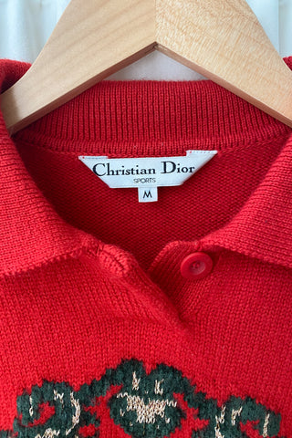 Christian Dior Sport Ruby Wool Sweater