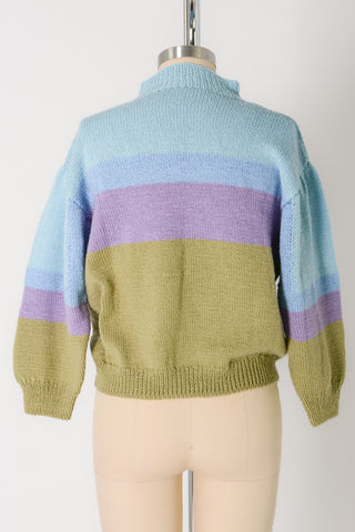 Art Nouveau Lady Novelty Wool Sweater