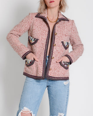 Koos Van Den Akker Tweed Blazer