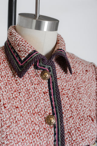 Koos Van Den Akker Tweed Blazer