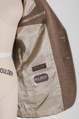 Lanvin Mocha Camel Hair Blazer