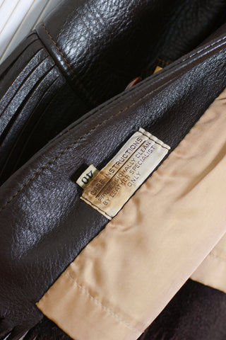 Dark Chocolate Deerskin Fringe Leather Jacket