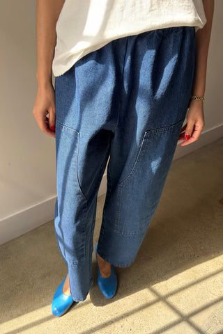 Gardener’s Pants in Blue Denim