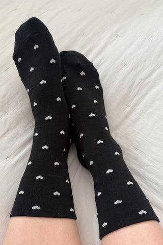 Heart Sneaker Sock