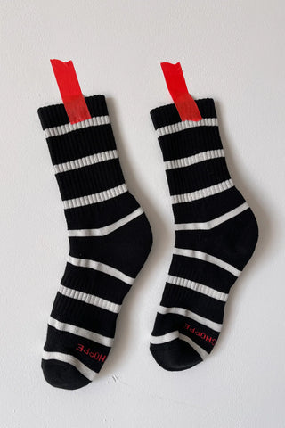 Striped Boyfriend Sock