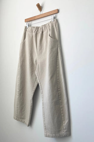 Arc Cotton Pant in Natural