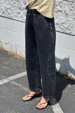 Arc Cotton Pant in Black Denim