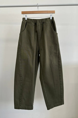 Arc Cotton Pant in Olive